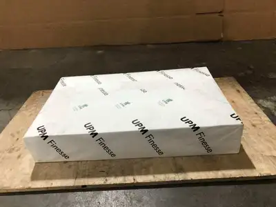 UPM Finesse 100ST39R 11″ X 17″ Silk Cover Stock ; White -500 Sheets NEW