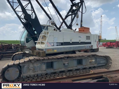 Used 2009 TEREX HC80 Crawler Cranes Louisiana US | Proxy Equipment #1388970