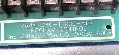 AMETEK Dnc-T2006-A10 Industrial Dust Collector Control Pc Board 3A26