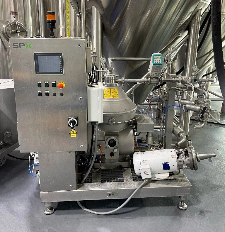 SPX Seital SE 201 HBIX-Q3P2 hermetic juice clarifier skid, 304SS.
