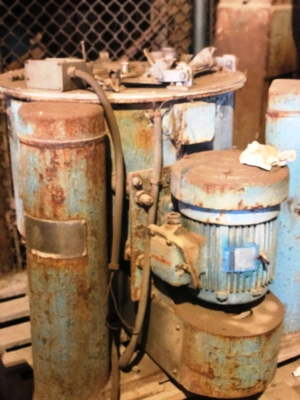 Tolhurst 26 X 12 perforate basket centrifuge, 316SS.