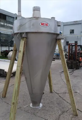 SPC8509  Bin Hopper Silo 38 cu.ft., bulk storage bin, Stainless Steel
