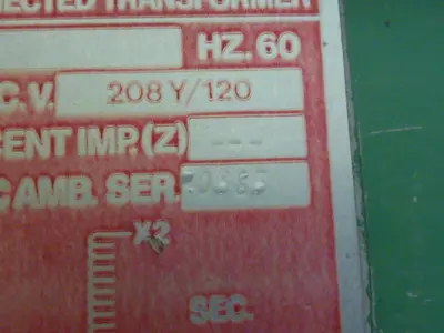 Used DONGAN 63-0309 Transformers Michigan US | Ideal Machinery #1299863