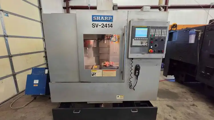 Used 2012 SHARP SV-2414 Vertical Machining Centers Illinois US | 520 Machinery Sales LLC #1704301