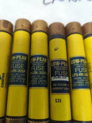 Used COOPER BUSSMANN LPS-RK-30SP Miscellaneous Equipment (Electrical & Power) | Surplus Asset Holdings #1197073