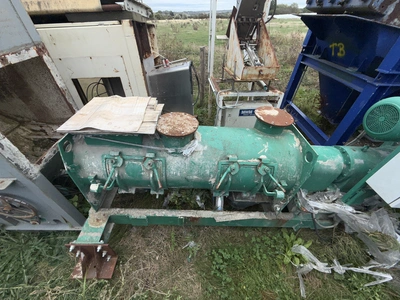 150L M/S Lodige Continuous Ploughshare Mixer Type KM-300DW 11 kw