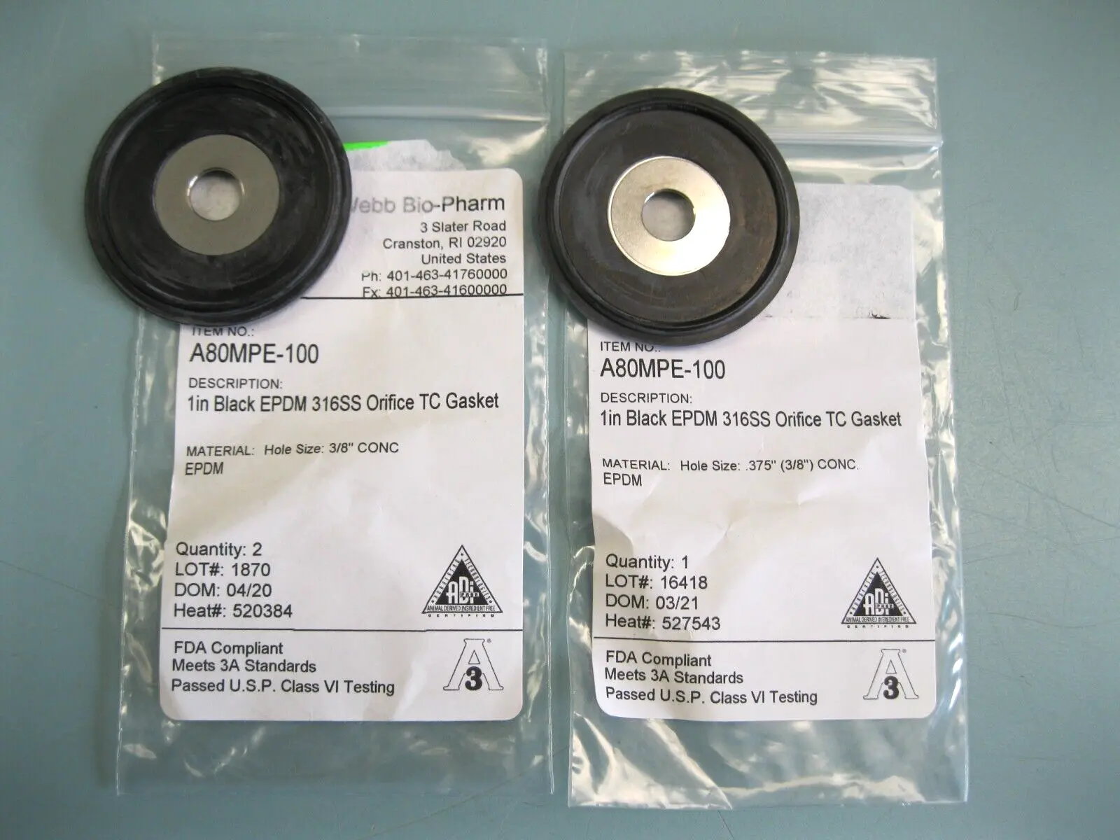 NEW Webb Bio-Pharm A80MPE-100