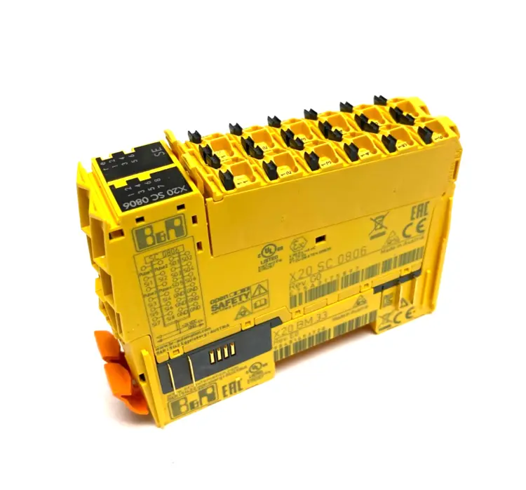 Used B&R AUTOMATION SAFETY I/O DEVICE 8-SAFE DIGITAL INPUTS, 6-SAFE OUTPUTS Safety Equipment | Maverick Industrial Sales #1104751