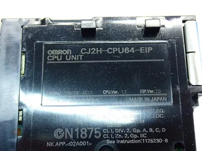 USED OMRON CJ2HCPU64EIP