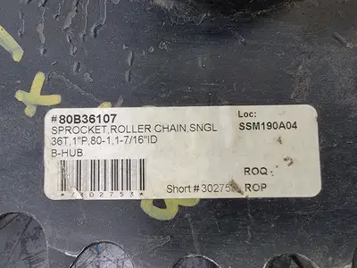 USED TSUBAKI 80B36107