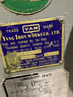USED YANG IRON YAM-CU27-100H