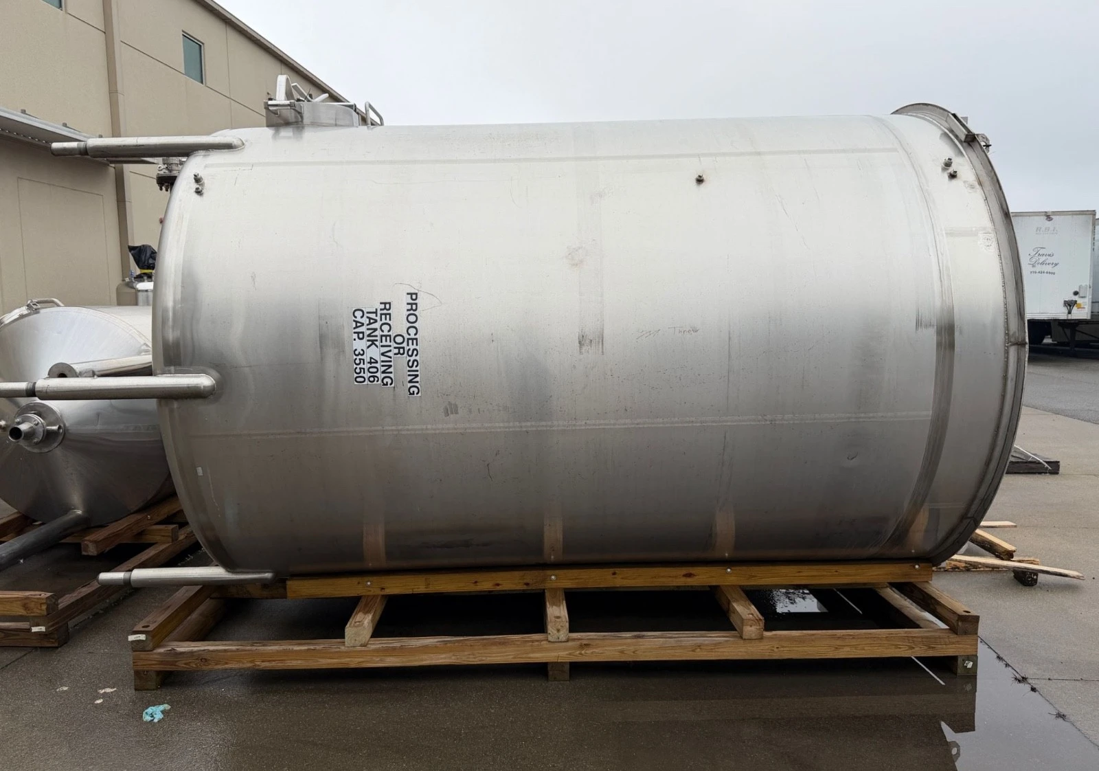 USED Stainless 3500 Gallon