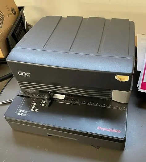 Used GBC MAGNA Binding Equipment | BROOKS PRINTING EQUIPMENT #391659