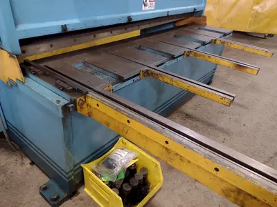 8' x 1/4" MASTER-FAB MODEL #SSB250-8 HYDRAULIC SHEAR: STOCK #18407