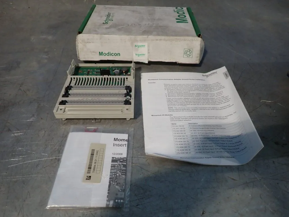 New | in-Stock SCHNEIDER ELECTRIC 170ADM37010 PLC Input & Output Ohio US | HGR 24 #879799