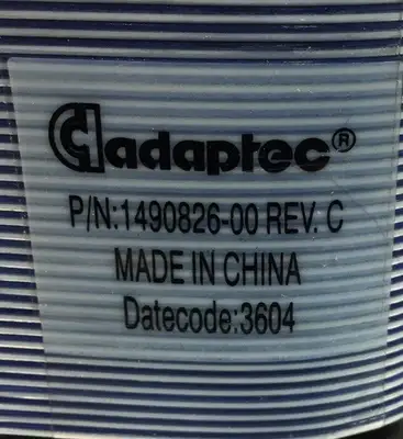 Used Adaptec 1490826-00 Cable & Wire South Carolina US | Palmetto Automation #1276246