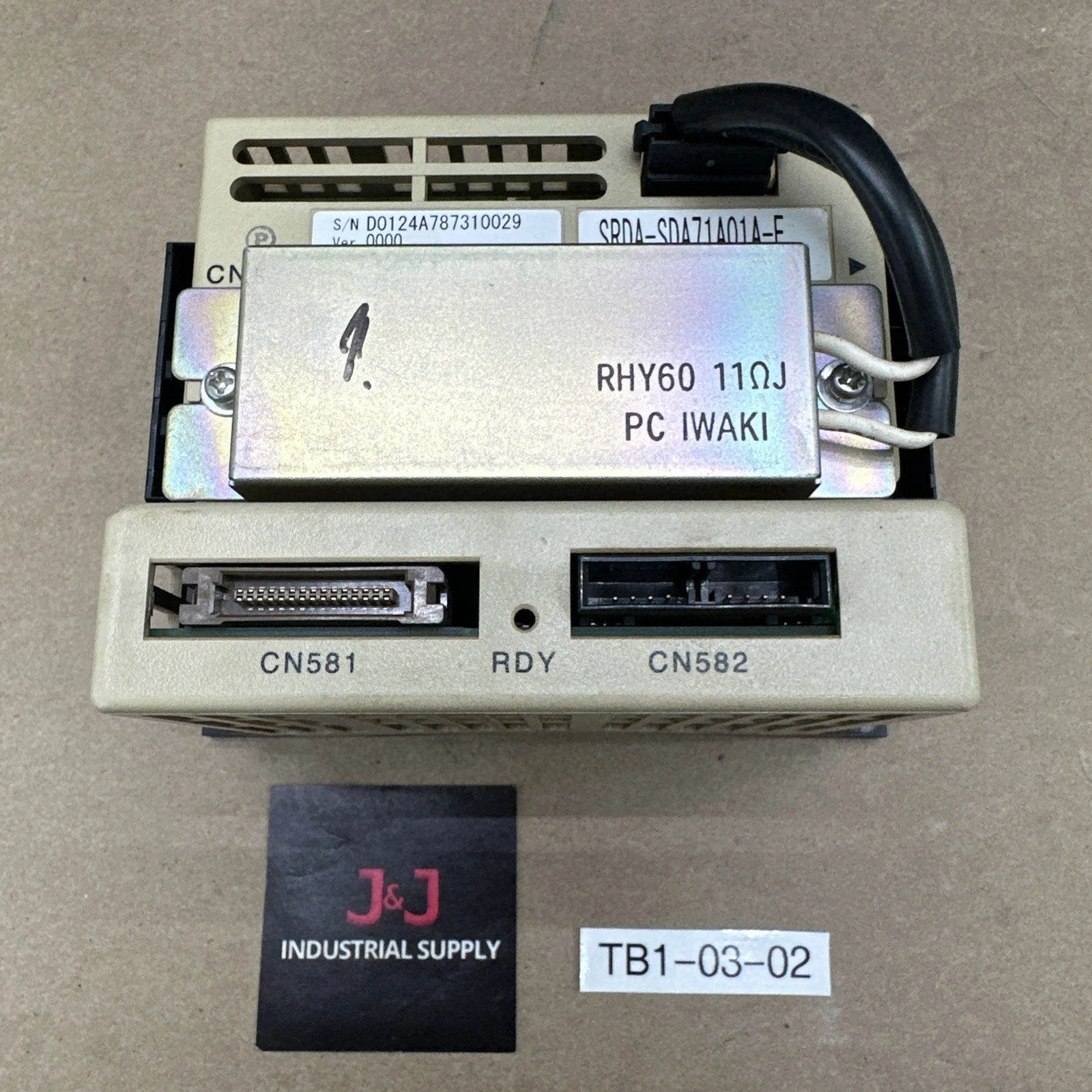 Used Yaskawa SRDASDA71A01AE Servo Drives Indiana US | J&J Industrial Supply #1269312