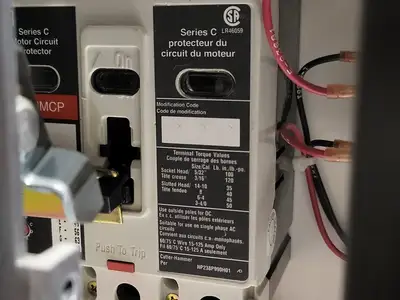 2hp, 600V, 7A, 3-Ph, FVNR Starter, Size 1