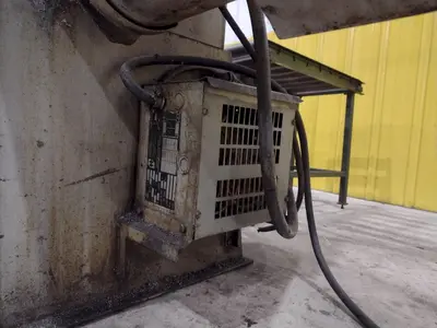 22" X 32" W.F. WELLS HORIZONTAL BANDSAW. STOCK #0133025