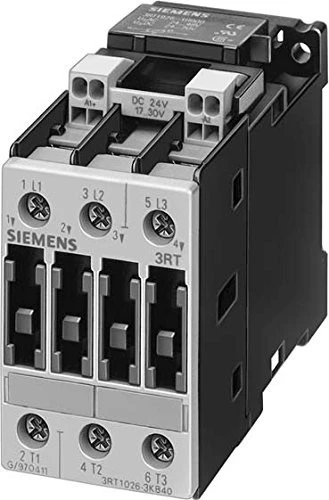 Siemens 3RT1033-1BB40 Contactor, AC-, 11kW / 400V, 24VDC, 3-Pole, Size 2 Screw [New]
