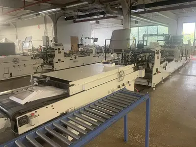 USED 2018 BRAUSSE TA1100 C4/6 FOLDER GLUER