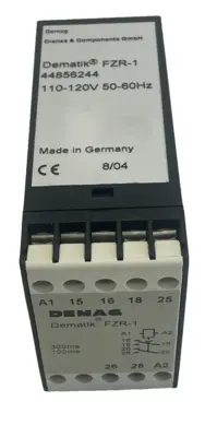 NEW DEMAG FZR-1 OVERLOAD RELAY 44856244 FZR1 110-120V 50-60HZ