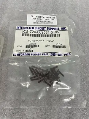 LAM 720-009531-010V SCREW FLATHEAD LOT