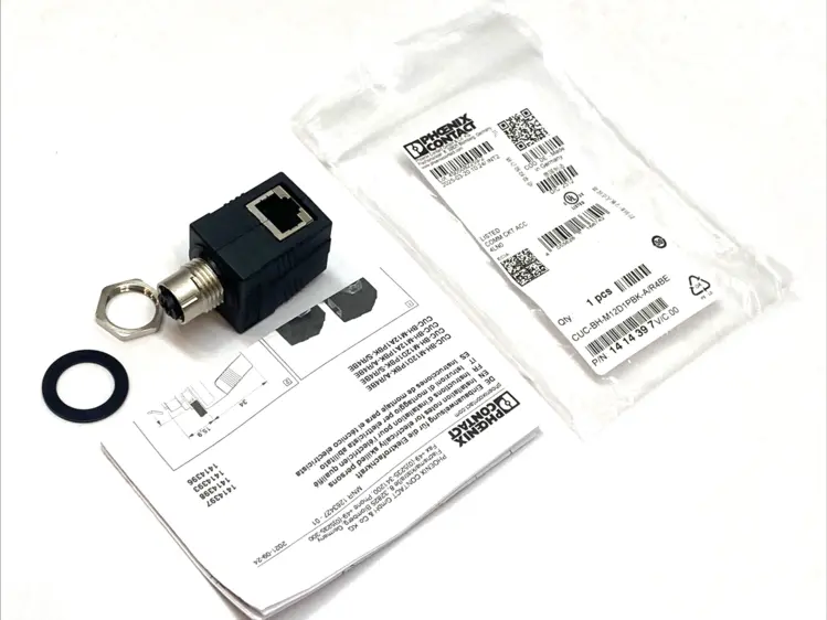 New | in-Stock Phoenix Contact Control Cabinet Feed-Through 1414397 Electrical Fittings Michigan US | Maverick Industrial Sales #1393254