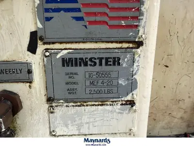 1995 MINSTER P2-150-Geared Straight Side Mechanical Stamping Presses | Rygate LLC (6)