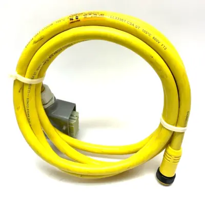 Used Brad Harrison Male Straight Cordset Connector Accessories Michigan US | Maverick Industrial Sales #1483169