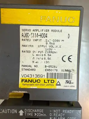 Fanuc A06B-6114-H304 /D Servo Amplifier (12.4.1)