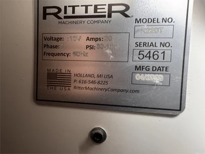Used 2020 RITTER R220T Pocket Hole Machines Texas US | MachineryMax #1490004