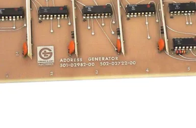 USED GIDDINGS & LEWIS 502-02722-00 ADDRESS GENERATOR BOARD 5020272200
