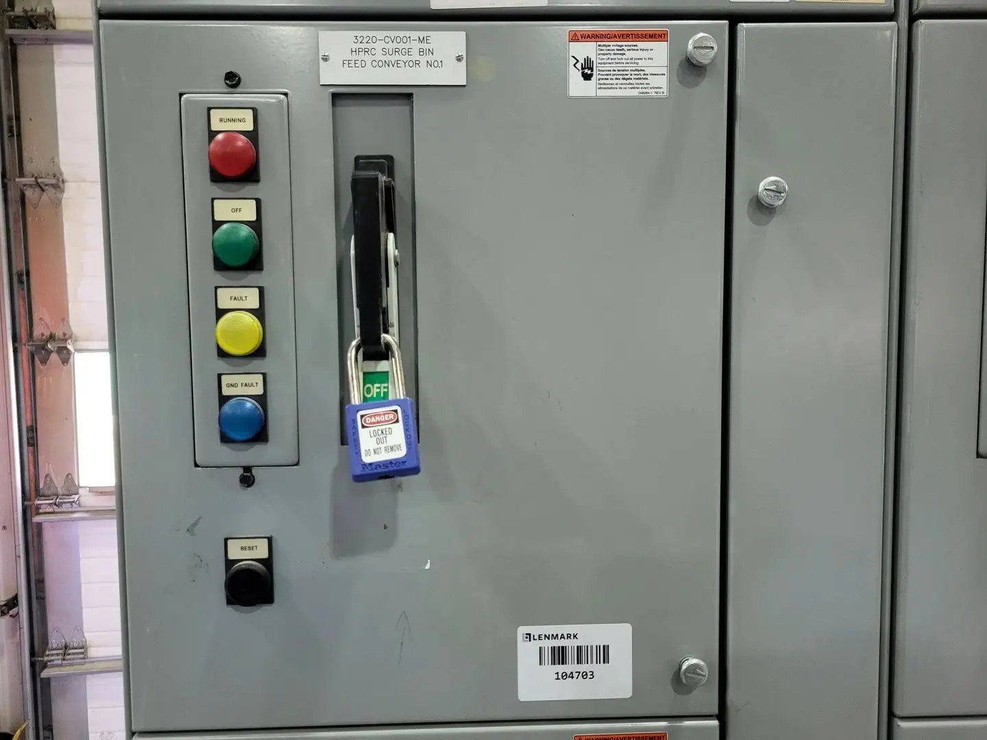 Full Voltage Non-Reversing MCC Bucket Size 1