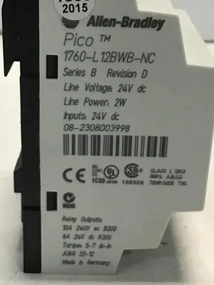USED ALLEN BRADLEY 1760-L12BWB-NC