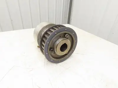Pneumatic Air Operated Clutch Brake Shaft Mount with Belt Pulley 2" Bore