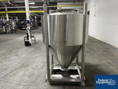 N/A 48" x 48" x 72" Storage Bin, S/S
