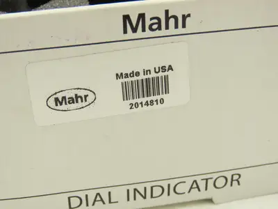 Mahr Federal 2014810 23Q-RC MarCator Dial Drop Indicator 0-20 .050"Span .0005"