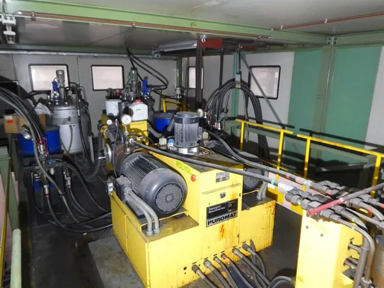 Used ELASTROGRAN PIR/PUR SPRAYINSTALLATION Blowers BE | Apt International N.V #362714