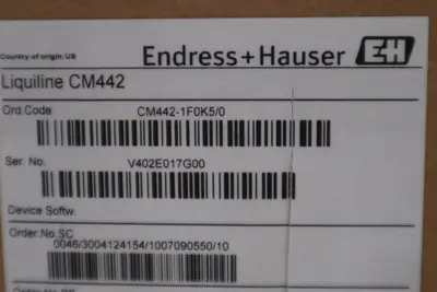 NEW IN BOX ENDRESS & HAUSER CM442-AAM2CEF011A+RS TRANSMITTER STOCK G94