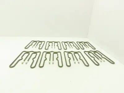 Watlow Hot Runner Mould Heater 1250Watt 240V 7-3/8"L x 5-3/8"W x 1/4"OD Lot of 8