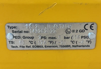 Used Emerson QS0200.U04STACW Rotary Actuators Indiana US | J&J Industrial Supply #1398982