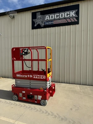 New | in-Stock 2026 MEC MICRO 19 Scissor Lifters Texas US | Adcock Equipment USA #1519579