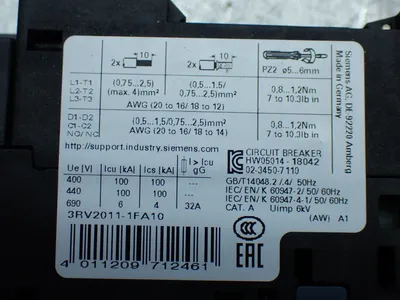 New | in-Stock SIEMENS 3RA21201FA240AP0 Starters Ohio US | HGR 24 #1070377