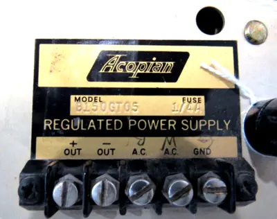 REPAIRED ACOPION B150GT05 POWER SUPPLY