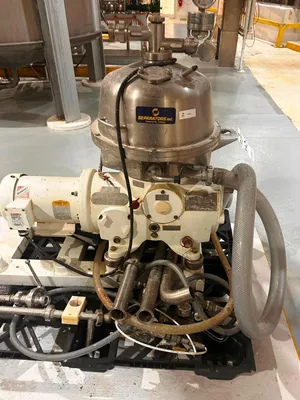 Westfalia SB 7-06-576 clarifier centrifuge, 316SS.