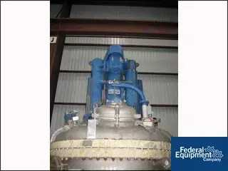 USED Rosenmund 2.4 Sq Meter Rosenmond Nutsche Filter, 316 S/S