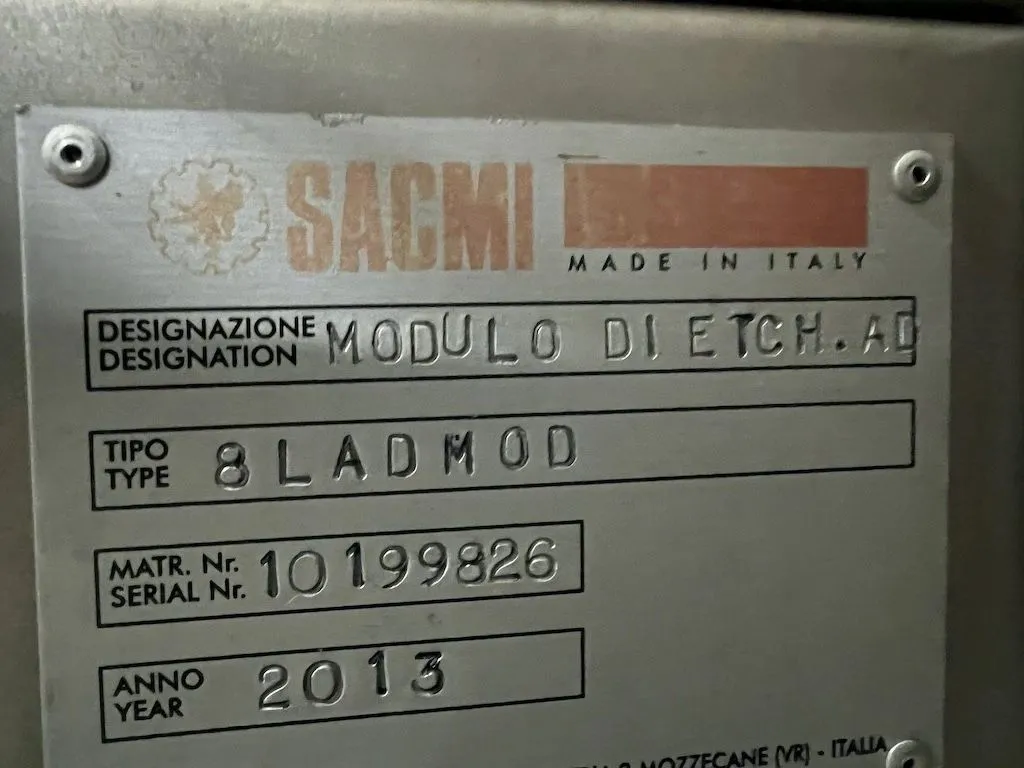 Used 2013 ACMI BEVERAGE USA – SACMI USA ETICHETTATRICE ROT Pressure Sensitive Labelers Pennsylvania US | Libra Machine #1568355
