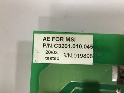 USED AMERICAN MSI C3201.010.045