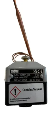 NEW TRAFAG 404.2323 THERMOSTAT 2013G1591 250V IP65-30T70